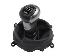 Yuanpgky Pommeau de levier de vitesse 5 vitesses avec soufflet 54102-SNA-A02 compatible avec les modèles Civic 2006-2011 - Construction en plastique ABS et cuir pour transmission