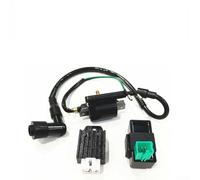 Yuanpgky Pour boîte CDI pour scooters 110 cc, 125 cc, 140 cc, bobine d'allumage et régulateur redresseur, compatible avec Pro pour vélo de piste, moto tout-terrain, buggy