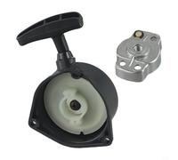 Yuanpgky Pour démarreur à rebond et cliquet pour débroussailleuse, distance du trou de montage de 70 mm, compatible avec les équipements électriques de jardin