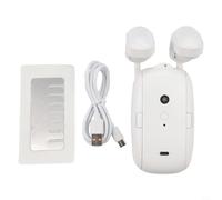 Yuanpgky Pour moteur de rideau compatible avec batterie de 4000 mAh, commande vocale pour Alexa et Google Assistant, lumière automatique et capteur pour domotique (1 pièce) (pôle romain)