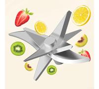 Yuanpgky Presse-agrumes portable de 600 ml avec 10 lames pour mixeur pour smoothies et jus, bouteille mélangeur électrique à main, matériau, rechargeable par USB, compatible avec (blanc)