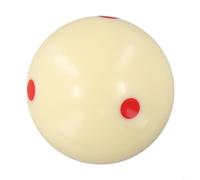 Yuanpgky Queue de billard rouge à 6 points pour entraînement de billard, 57,2 mm, en résine de qualité pour l'amélioration des compétences, dureté élevée et réponse rapide