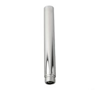 Yuanpgky Rallonge de pommeau de douche en acier inoxydable chromé avec bras de douche réglable, options de longueur de 15 cm, connexion G1/2" pour appareils de plomberie de salle de bain