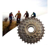 Yuanpgky Roue libre à visser 6/7/8 vitesses 13-28T pour la position des pièces de vélo, cassette en acier à haute teneur en carbone avec changement de vitesse fluide et faible bruit (6 vitesses)