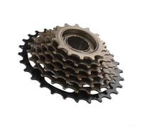 Yuanpgky Roue libre à visser 6/7/8 vitesses 13-28T pour la position des pièces de vélo, cassette en acier à haute teneur en carbone avec changement de vitesse fluide et faible bruit (7 vitesses)
