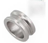 Yuanpgky Rouleau de ligne de pêche en acier inoxydable pour moulinets, accessoire lisse anti-friction compatible avec différents modèles de moulinets de pêche, 7 x 5 x 5 mm à 12 x 9 x 5 mm (11,2 x 8 x