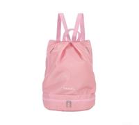 Yuanpgky Sac à dos de natation avec compartiments séparés pour homme et femme - Grande capacité - Étanche - Rose