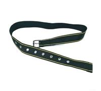 Yuanpgky Sac à outils pour le rangement du matériel avec sangle à boucle, noir, 23 x 12 x 21 cm, pour travailleurs du bois et de la boulangerie, compatible avec outils à mesurer à ruban et bagages (C)