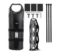 Yuanpgky Sacoche de Fourche Avant 5L Imperméable pour Vélo de Route et VTT Sacoche de Vélo avec Bande Réfléchissante Matériel Compatible avec Cyclisme (B)