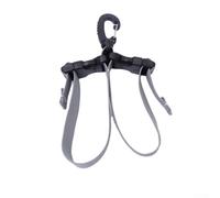 Yuanpgky Sangle réglable à double boucle à dégagement rapide pour plongée sous-marine avec matériau ABS et PP, 2,5 cm de largeur et 39 cm de longueur (argenté)