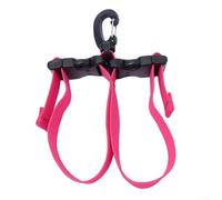 Yuanpgky Sangle réglable à double boucle à dégagement rapide pour plongée sous-marine avec matériau ABS et PP, 2,5 cm de largeur et 39 cm de longueur (rose)
