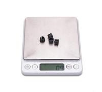 Yuanpgky Schraeder Lot de 12 adaptateurs de valve vers valve en plastique ABS pour réduction de trou de jante de vélo pour convertir de grands trous de valve en valves, compatible