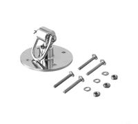 Yuanpgky Speed Bag Pivotant pour Boxe et Équipement d'entraînement MMA Crochet rotatif à 360 degrés en acier inoxydable pour poire Punching Ball et sacs de sable 9,5 cm 460 g