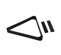 Yuanpgky Support de billard pour triangle à 8 boules et configuration 9 balles, support de piscine en plastique pour 15 boules et 9 boules pour boules standard de 57 mm, sans outils
