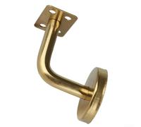 Yuanpgky Supports de main courante en laiton poli, supports de main courante robustes pour escalier, support en laiton pour rampe d’escalier, support de main courante pour rampe d’escalier en bois et