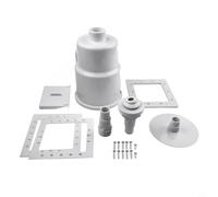 Yuanpgky Système d'écumoire de rechange pour piscine Hayward SP1091LX compatible avec les piscines hors sol Dyna-Skim Construction ABS robuste avec panier à débris et (A)