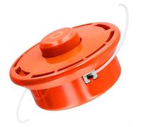 Yuanpgky Tête de débroussailleuse à gaz pour débroussailleuse GX25 GX35 Compatible avec tous les modèles GX25/GX35 M10 x 1,25 LH Rouge