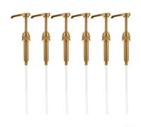 Yuanpgky Têtes de pompe à sirop de 10 ml pour bouteilles Monin Orgeat, distributeur en polypropylène de qualité alimentaire avec ressort anti-fuite en acier inoxydable, pour sirop de café liquide (28