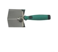 Yuanpgky Truelle d'angle en acier inoxydable pour cloison sèche pour angles internes et externes de 90 degrés - Outil professionnel de plâtrage et de finition pour projets de rénovation de maison