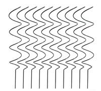 Yuanpgky Tuteurs à tomates en spirale - Support multifonction pour tomates, concombres, fleurs (vert, fer, 43 cm)