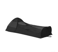 Yuanpgky -up Filet de couchage en maille pour camping, abri d'extérieur léger et portable avec installation rapide, tissu polyester Oxford imperméable 800 mm, pour randonnée et (noir)