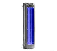 Yuanpgky Ventilateur de climatiseur portable, batterie 2000 mAh, 3 réglages de vitesse, fonctionnement silencieux, flux d'air réglable pour bureau, utilisation en intérieur et en extérieur (noir)
