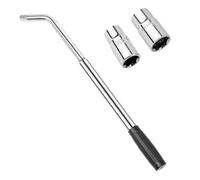 YUANQI monte-roue pour Man TGL Euro 6 (Bj. ab 06.2013 e Roue De Voiture RéTractable, roue télescopique avec embouts de 17/19mm et 21/23mm et clé à pneus extensible