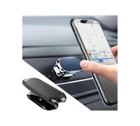 YUANQI Support de téléphone de Voiture pour VW ID.4 E21 I 2020-2024, Support de Smartphone Rotatif à 360°, Support de téléphone de Voiture magnétique,Black