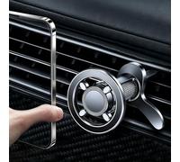YUANQI Support Téléphone Voiture pour Mercedes-Benz E-Class C207 2009-2012，Rotatif à 360°,avec Crochet Magnétique en Métal,iPhone 17/16/15/14/13/12 et Autres Modèles avec Anneaux Magnétiques