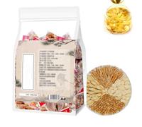 Yuanqi - Thé Quatre Trésors pour Hommes, Ginseng, Tisane Nourrissante Chinoise pour le Soin des Reins (1 PCS)