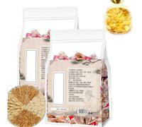 Yuanqi - Thé Quatre Trésors pour Hommes, Ginseng, Tisane Nourrissante Chinoise pour le Soin des Reins (2 Pièces)