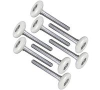 YUANQIAN Lot de 8 rouleaux de porte de garage en nylon durable de 5,1 cm 6200ZZ 11 roulement à billes tige de 170 mm (8 rouleaux de porte de garage 170 mm)