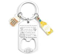 YUANSI Cadeau 50 Ans Homme Cadeau Anniversaire Décapsuleur Pour 50 Ans Ami Grand Frere Mari Beau Frere Papa Parrain Oncle Cadeaux Ouvre Bouteille 50e Anniversaire Original Cadeaux Homme 50ans