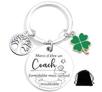 YUANSI Cadeau Super Coach Porteclef Décapsuleur Personnalisé Cadeau Entraineur Unique Coach Sportif pour Anniversaire, Noël ou de Remerciement pour un Entraineur (2)