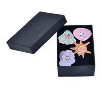 YUANstore Applicable aux boîtes de collection de badges de génération 1 à 6, lot de 8 pièces, cadeau pour garçon et fille, Zinc Métal