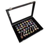 YUANstore Boîte de collection de badges de gym pour les générations 1 à 6 de Pocket Monster, ensemble de collection de jeu de 8 pièces, cadeau pour garçons et filles