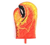 YUANstore Gants de cuisine en coton épais en forme de crabe/poisson 3D, résistants à la chaleur, pour la cuisine, le four à micro-ondes, isolants, antidérapants