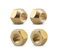 YUANTUO Lot de 4 écrous de roue pour machines MTD Murray Troy-Bilt Craftsman Huskee, Cub Cadet 1050-3165 Blanc Extérieur Bolens Ranch King pour tondeuse à gazon 712-3050 912-3050 01001966