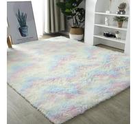 YUANWAN Tapis de Salon Tapis Décoratif 80 x 110 cm Résistant Aux Intempéries et Aux UV Tapis Antidérapant pour Salon Chambre Moderne Tapis pour Chambre, Salon, Couloir, Multicolore