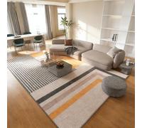 YUANWAN Tapis de Sol Grand 100 x 290 cm Dessous Antidérapant, Super Doux Tapis de Sol Antidérapant à Poils pour Salon pour Salon, Chambre à Coucher, 10