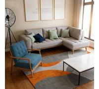 YUANWAN Tapis de Sol Grand 70 x 290 cm Dessous Antidérapant, Super Doux Tapis de Sol Antidérapant à Poils pour Salon pour Salon, Chambre à Coucher, 11