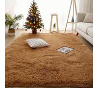 YUANWAN Tapis Doux et Moelleux 170 x 260 cm Dessous Antidérapant Intérieur Épais, Moelleux, Résistant Tapis Antidérapant Intérieur Modernes Soft pour Salon Couloir, Chambre, Kaki