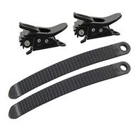 YUANYAO 1 lot de 2 boucles avec 2 sangles pour planche à neige à la cheville, système de sangle pour snowboard, accessoires de plein air