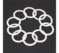 YUANYAO 10 pièces 2 ''Tri Pince PTFE Joint sanitaire Bande d'étanchéité tampons Brassage laitier Tri trèfle