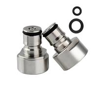 YUANYAO Adaptateur de coupleur de Boule de gaz et de Liquide à déconnexion Rapide, Kit de Conversion de Verrouillage à Bille à Filetage FPT 5/8