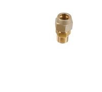 YUANYAO Adaptateur de Tuyau mâle évasé SAE 45 à 1/8 "1/4" 3/8 "1/2" BSP en Laiton, 1/4 "3/8" 1/2 "5/8" Raccord (Size : SAE 1I4, Color : 1/4")