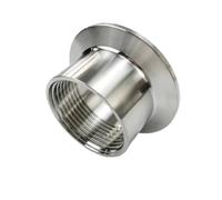 YUANYAO Adaptateur DN32 for élément Chauffant, Tri-clamp OD64mm, Hauteur 30mm, Acier Inoxydable 304