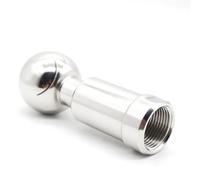 YUANYAO Boule de pulvérisation sanitaire rotative 1 1/4 "-2", Boule de Nettoyage de réservoir à Filetage Femelle, modèle de pulvérisation à 360 ° for Distillation SS 304(DN50)