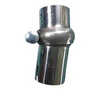 YUANYAO Collier de Serrage pivotant for Silencieux d'échappement, Adaptateur Universel for Tuyau d'échappement(2.13 inch(54mm))
