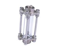 YUANYAO Indicateur de débit en Verre dioptrique Femelle BSPT 1/2" 85 PSI SS316 en Acier Inoxydable for Eau et Huile